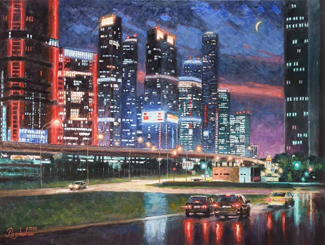 Painting for sale online - Electric Age