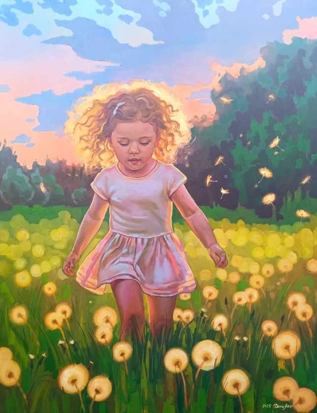 Painting for sale online - Bright past