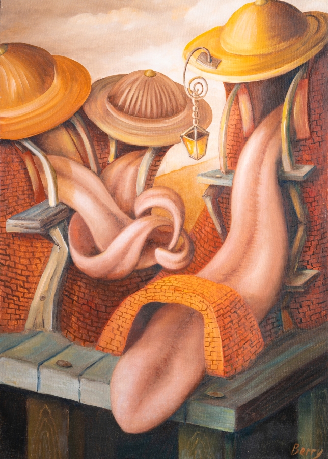 Painting for sale online - Gossip