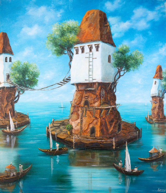 Painting for sale online - Neighbours