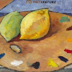 Painting for sale online - Italian Lemons