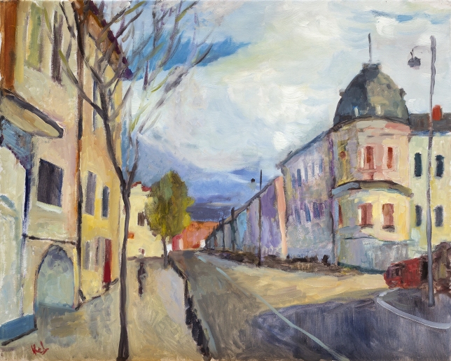 Painting for sale online - Old City of Rybinsk