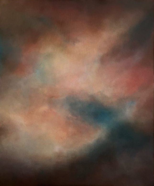 Painting for sale online - Wuthering Heights. Celestial Satin series