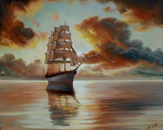 Painting for sale online - Calm