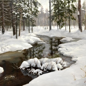 Painting for sale online - Spring is coming soon