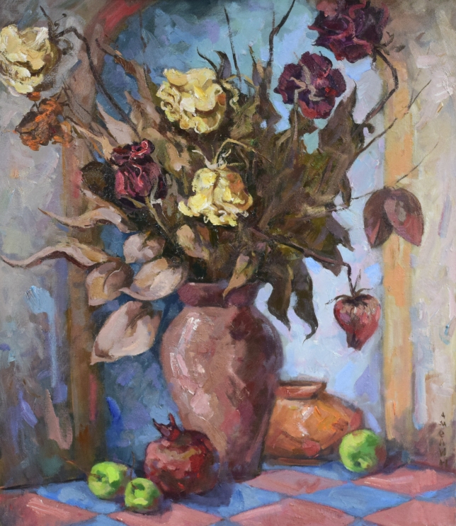Painting for sale online - Bouquet of roses