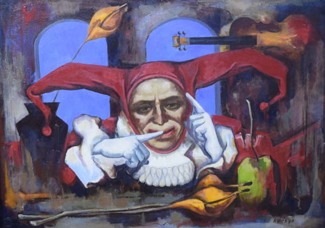 Painting for sale online - Jester