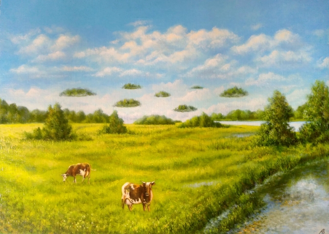 Painting for sale online - The Time for Summer Pastorals 