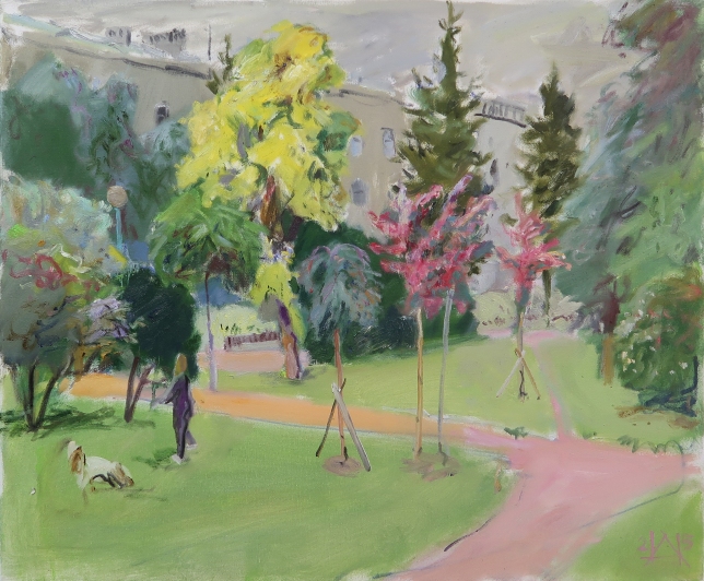 Painting for sale online - Blooming in Shevchenko's Garden