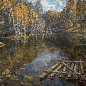 Painting for sale online - Backwater