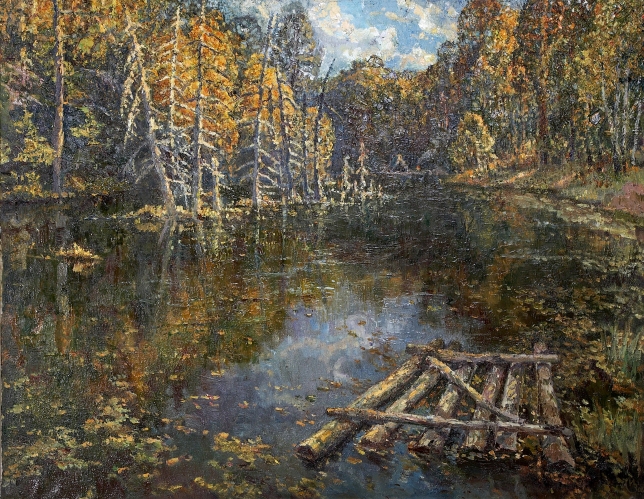 Painting for sale online - Backwater