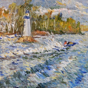 Painting for sale online - Lighthouse