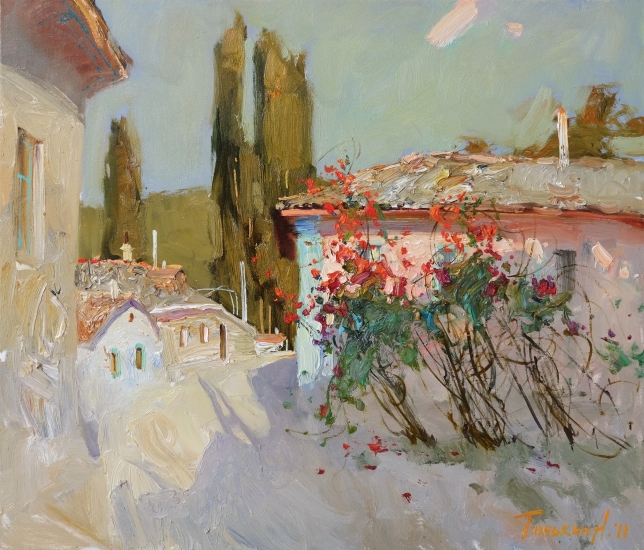 Painting for sale online - Evening in Bakhchisaray