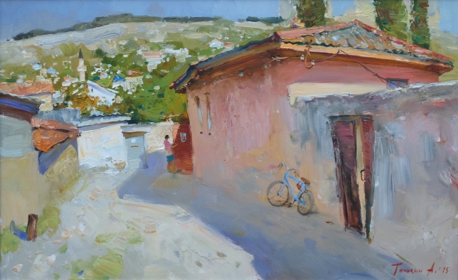 Painting for sale online - Hot day