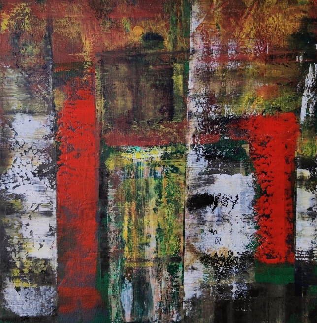 Painting for sale online - Birches