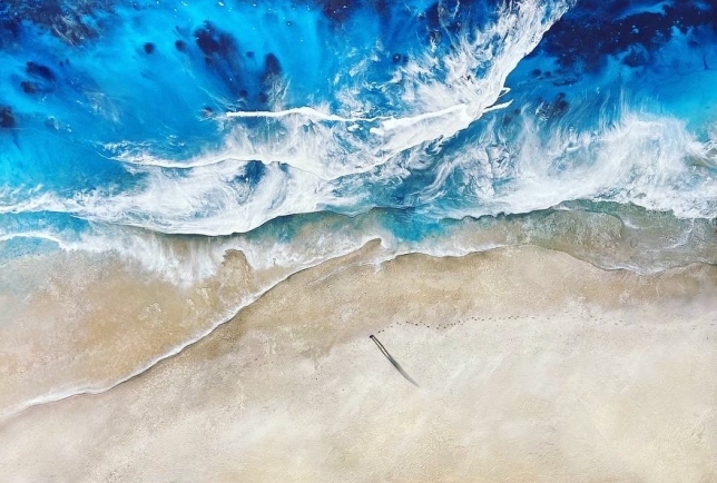 Painting for sale online - Sea for Two