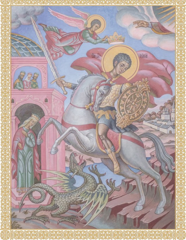 Painting for sale online - Saint George