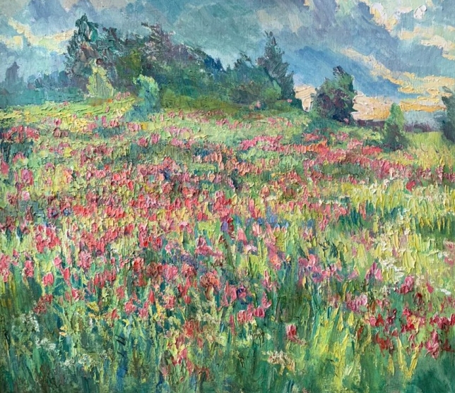 Painting for sale online - Ivan tea