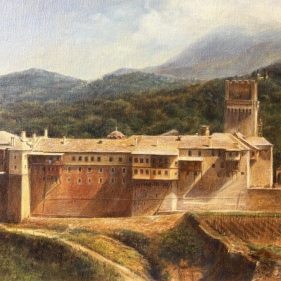 Painting for sale online - Between heaven and earth