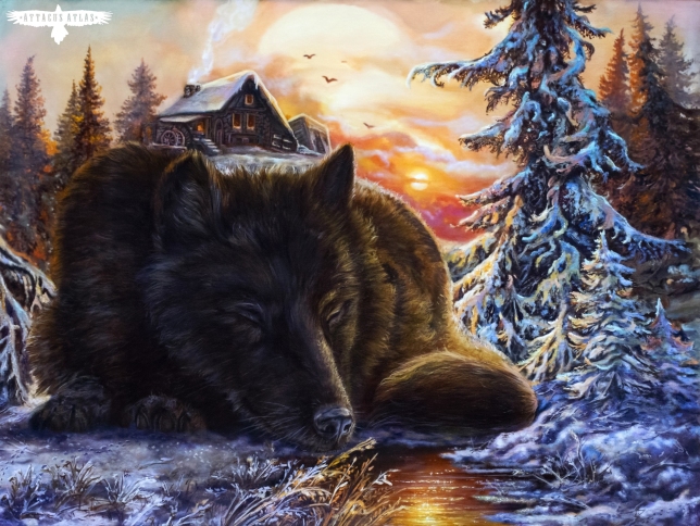 Painting for sale online - Silent Forest