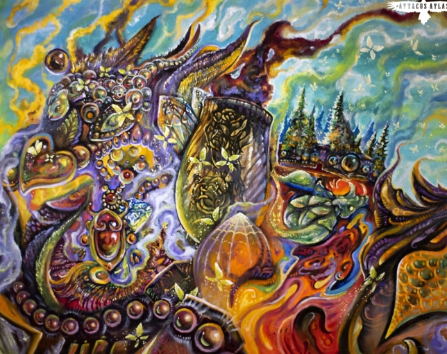 Painting for sale online - Psychedelia