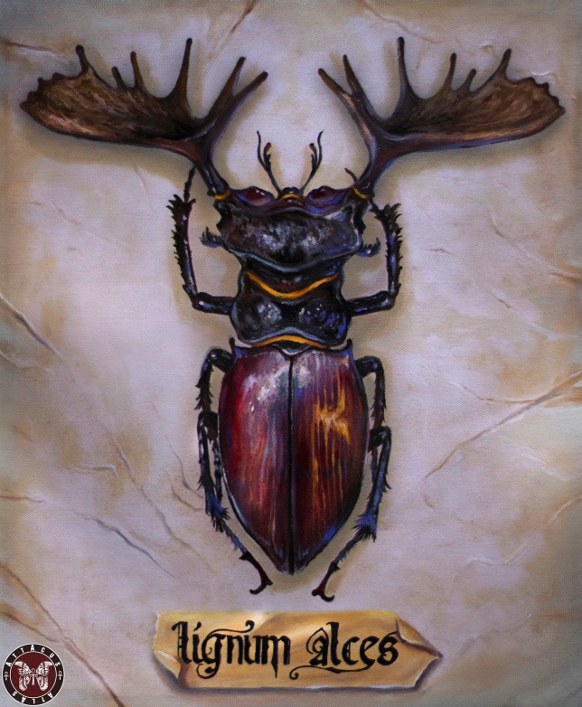 Painting for sale online - Moose-Cobbler Beetle