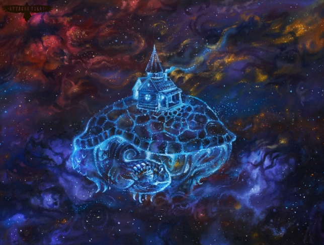 Painting for sale online - Constellation of the Great Turtle