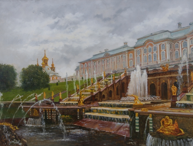 Painting for sale online - Peterhof