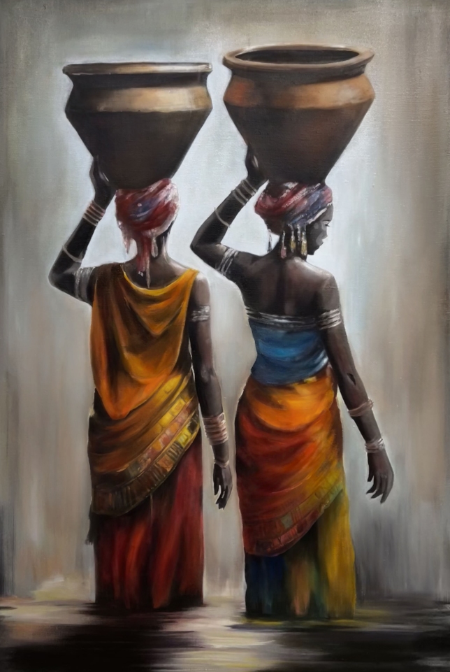 Painting for sale online - African Grace