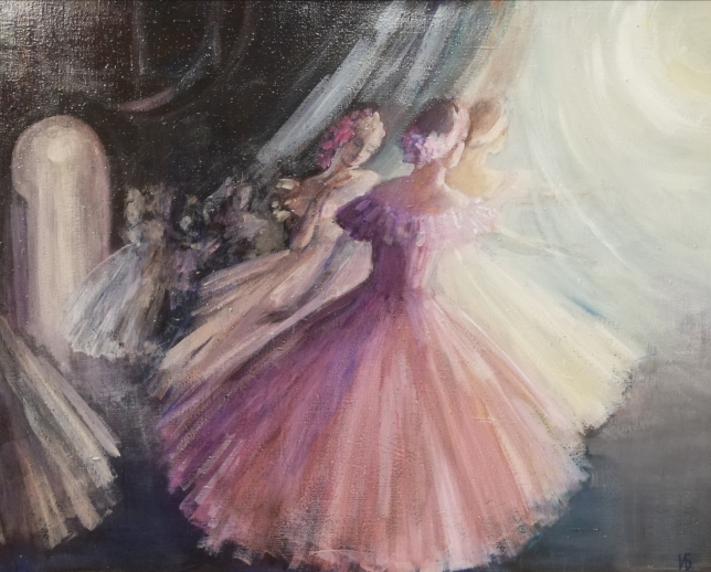 Painting for sale online - Backstage