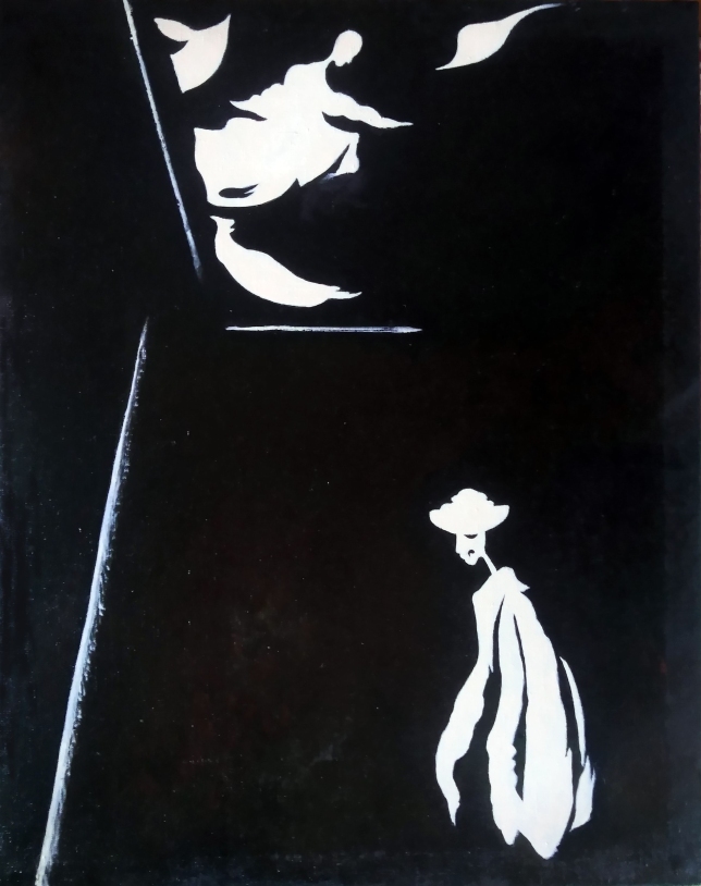 Painting for sale online - Don't Cry, I'm with You 