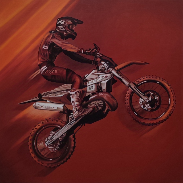 Painting for sale online - On the Verge of Fire