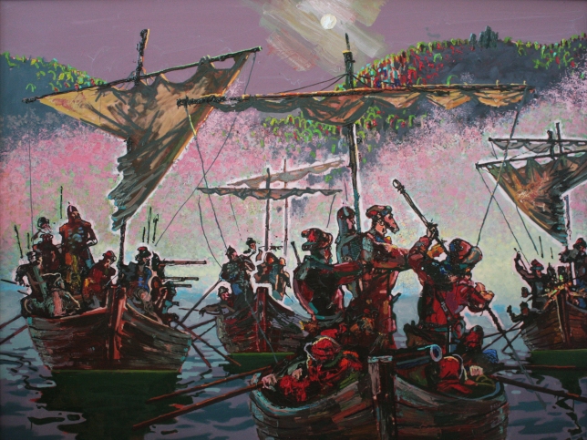 Painting for sale online - The fog of history