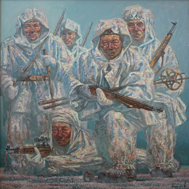 Painting for sale online - Separate ski battalion