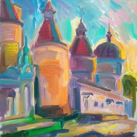 Painting for sale online - The Passion of the Borisoglebsky Monastery. 