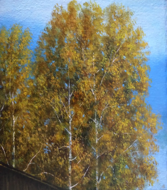 Painting for sale online - Autumn is coming 