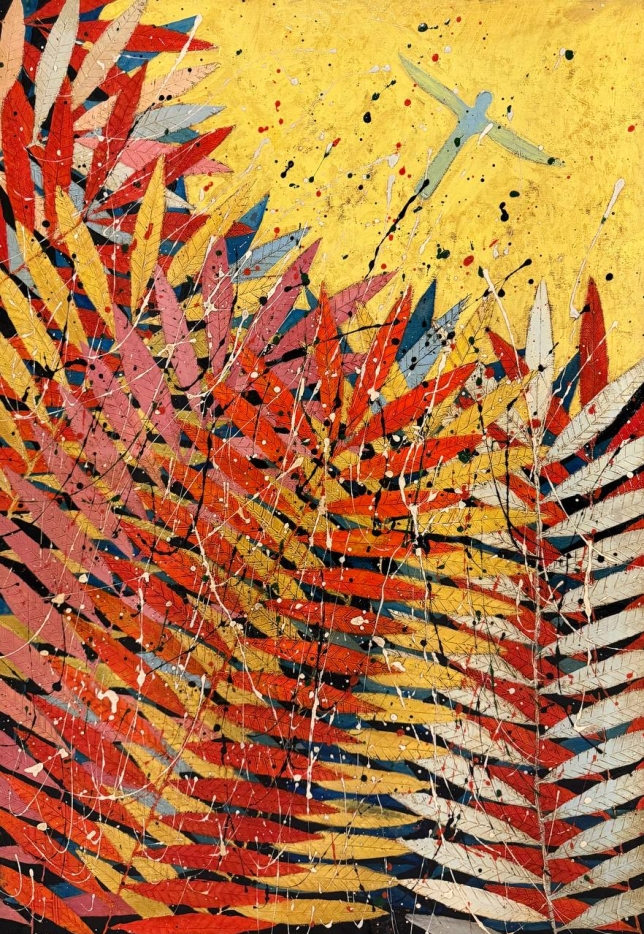 Painting for sale online - Coloreful flight