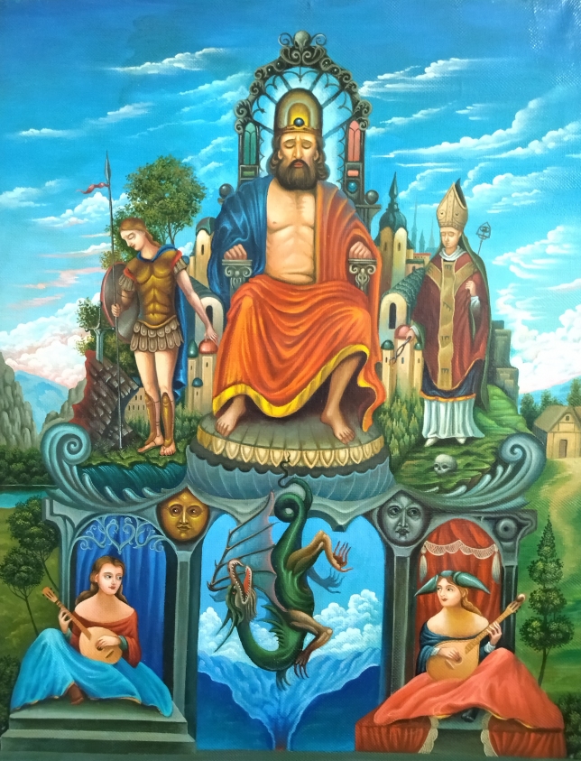 Painting for sale online - The Fall of the Dragon