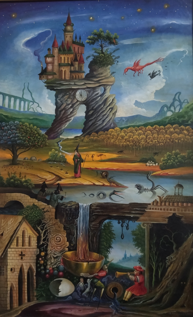 Painting for sale online - The Hour of the Red Dragon