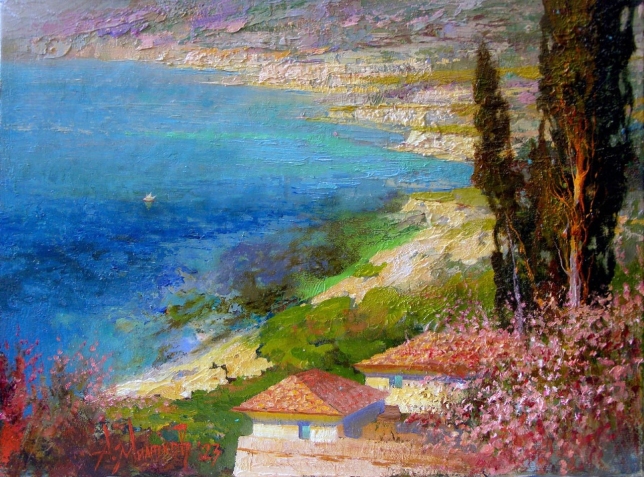Painting for sale online - Cote d'Azur