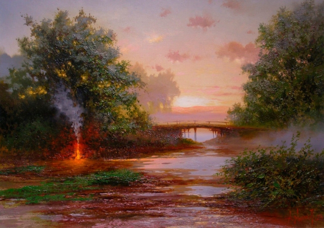 Painting for sale online - Dawn