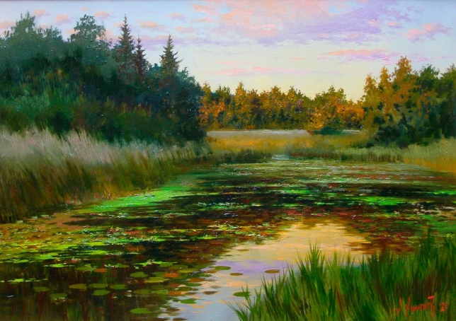 Painting for sale online - Forest Lake