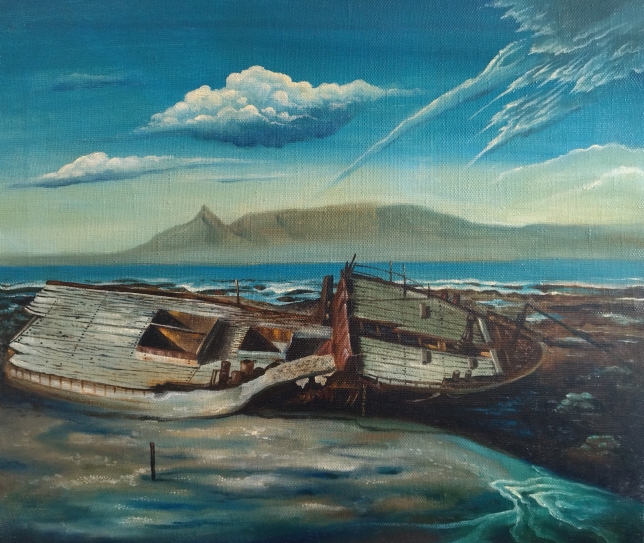 Painting for sale online - Floating in a dream