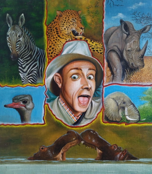 Painting for sale online - Safari