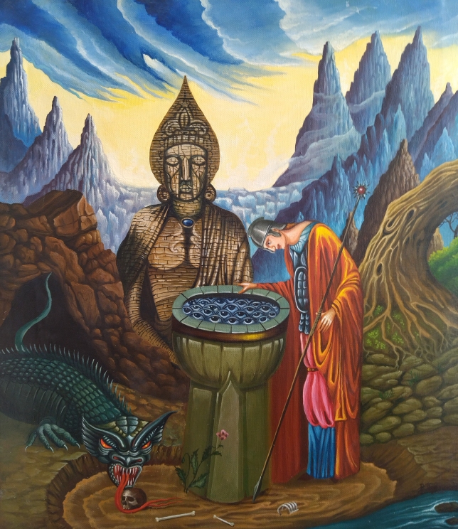 Painting for sale online - The Bowl of Oblivion