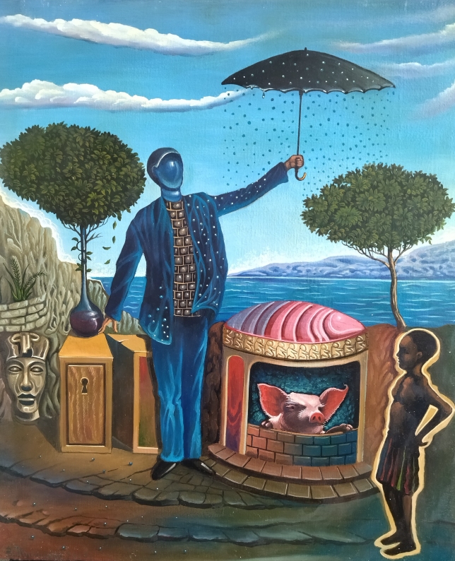 Painting for sale online - The rain man