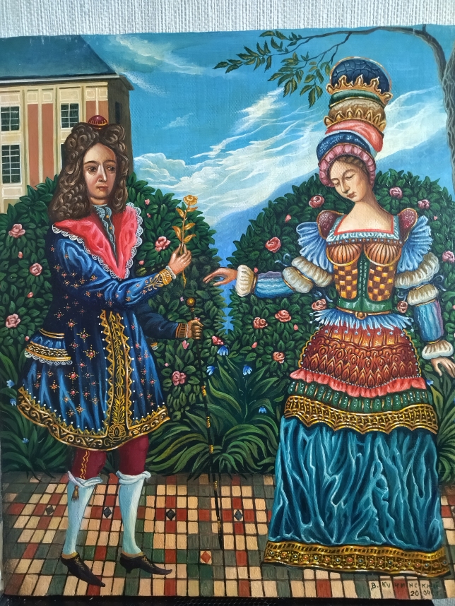 Painting for sale online - Secret rendezvous