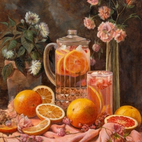 Painting for sale online - Orange lemonade
