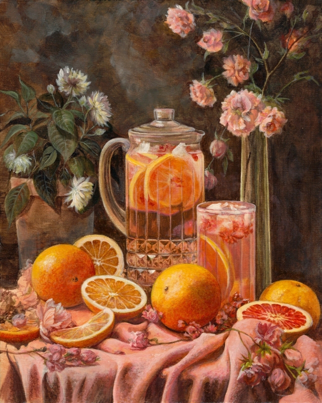 Painting for sale online - Orange lemonade