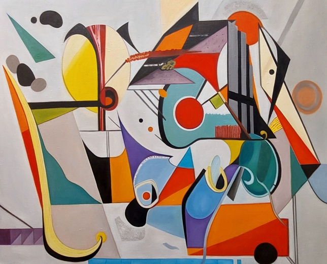 Painting for sale online - The rhythm of color